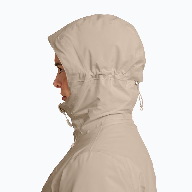 Moteriškas lietaus paltas Jack Wolfskin Heidelstein 2 Ins oyster 4