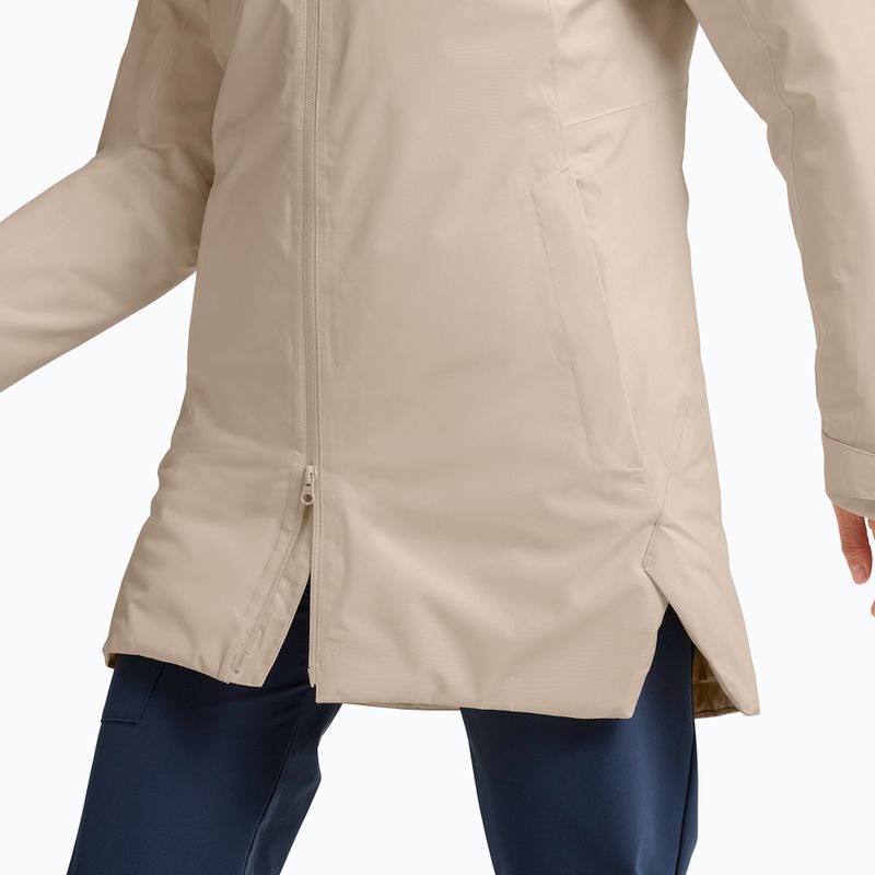 Moteriškas lietaus paltas Jack Wolfskin Heidelstein 2 Ins oyster 5