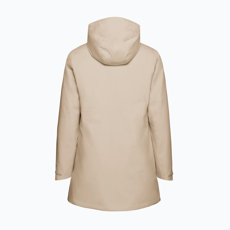 Moteriškas lietaus paltas Jack Wolfskin Heidelstein 2 Ins oyster 8
