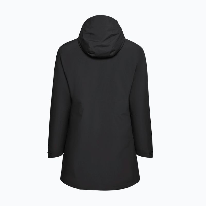 Moteriškas lietaus paltas Jack Wolfskin Heidelstein 2 Ins black 8