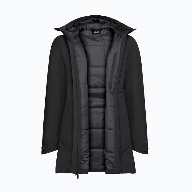 Moteriškas lietaus paltas Jack Wolfskin Heidelstein 2 Ins black 9