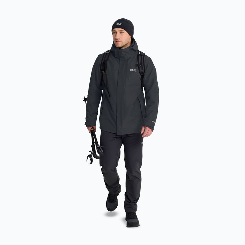 Vyriška 3 in‑1 striukė Jack Wolfskin Stonelite 3In1 phantom 2