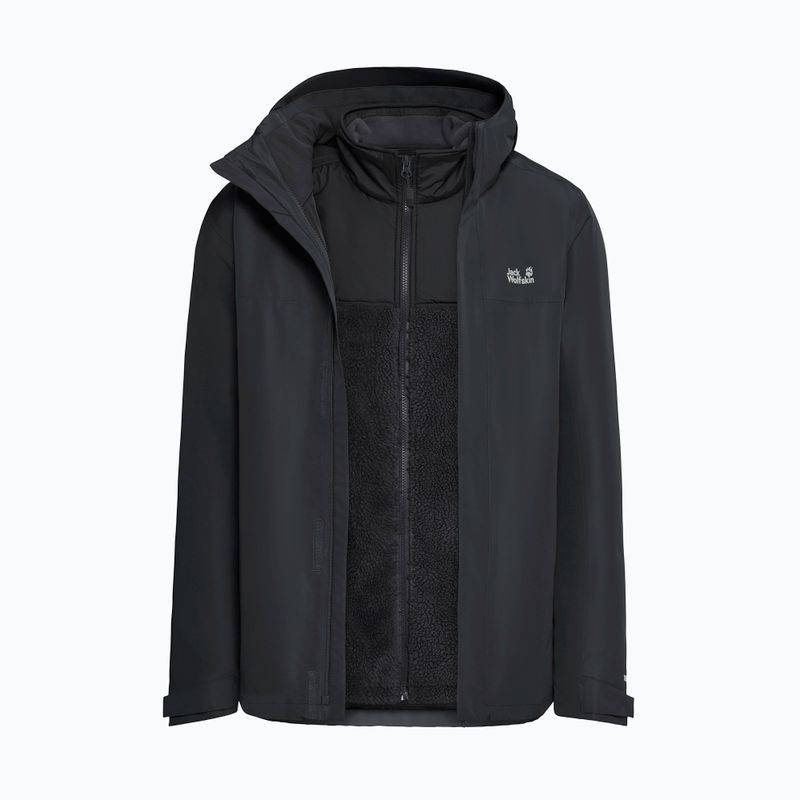 Vyriška 3 in‑1 striukė Jack Wolfskin Stonelite 3In1 phantom 12