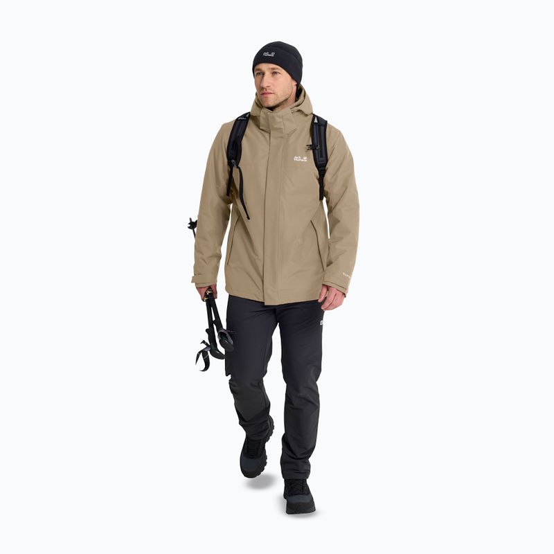 Vyriška 3 in‑1 striukė Jack Wolfskin Stonelite 3In1 hazel wood 2