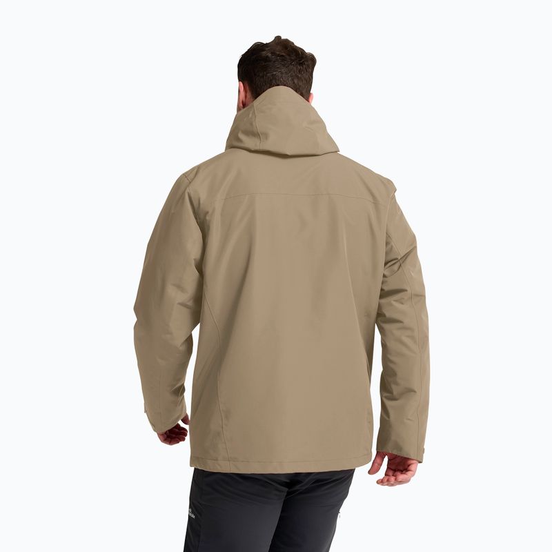 Vyriška 3 in‑1 striukė Jack Wolfskin Stonelite 3In1 hazel wood 3