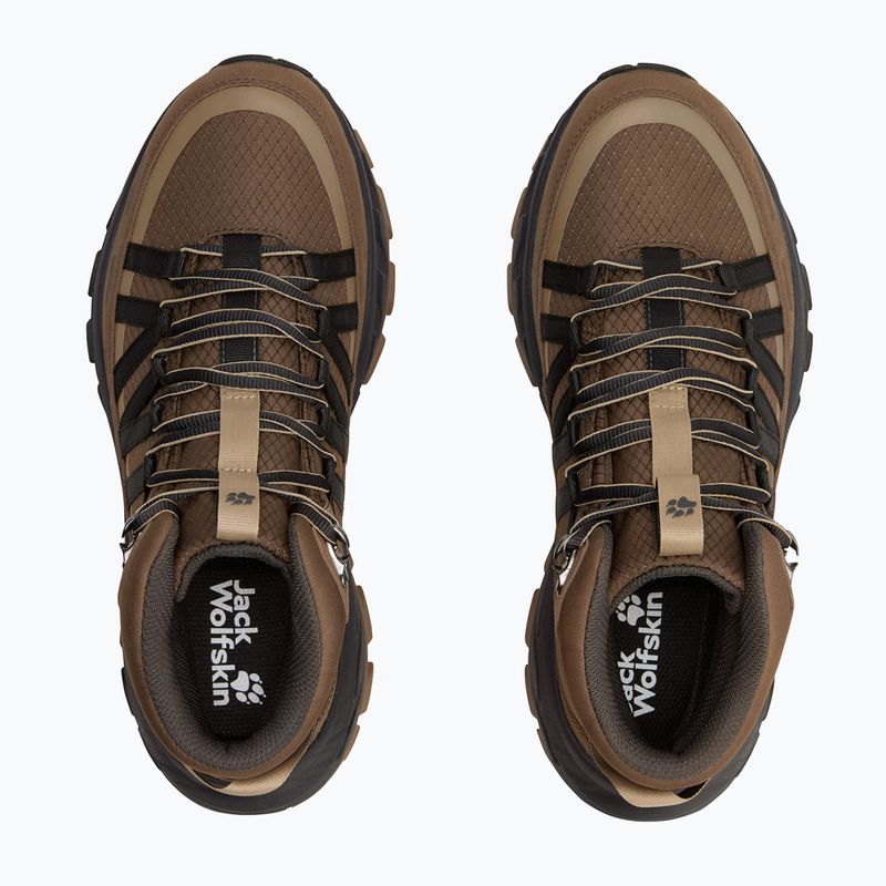 Moteriški turistiniai batai Jack Wolfskin Wild Hike Texapore Mid fawn 4