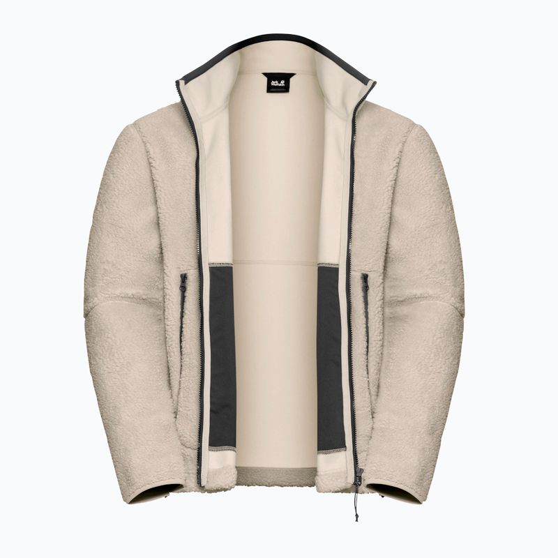 Vyriškas flisinis džemperis Jack Wolfskin Stone Lite oyster 9
