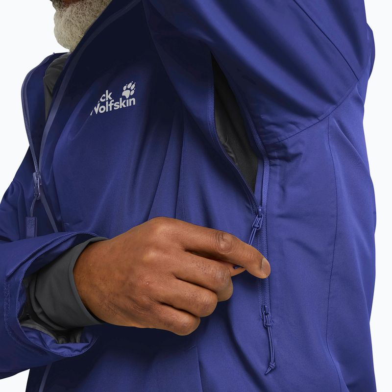 Vyriška pūsta striukė Jack Wolfskin Icecape 2 l Down Ins Rds glow ink 4