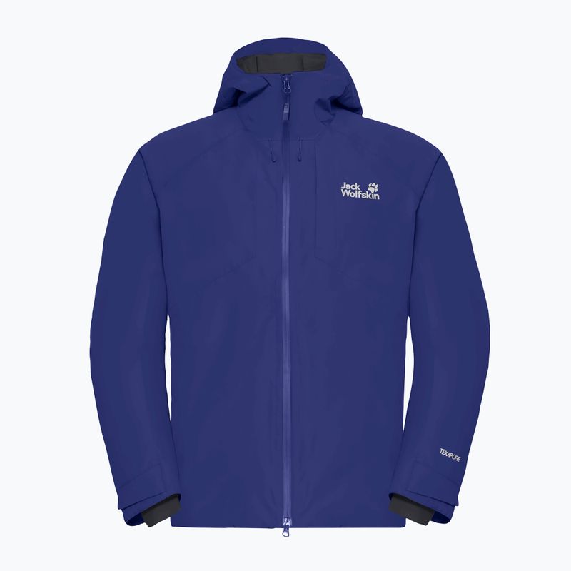 Vyriška pūsta striukė Jack Wolfskin Icecape 2 l Down Ins Rds glow ink 7