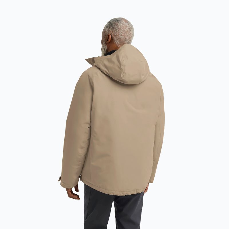 Vyriška pūsta striukė Jack Wolfskin Icecape 2 l Down Ins Rds hazel wood 3