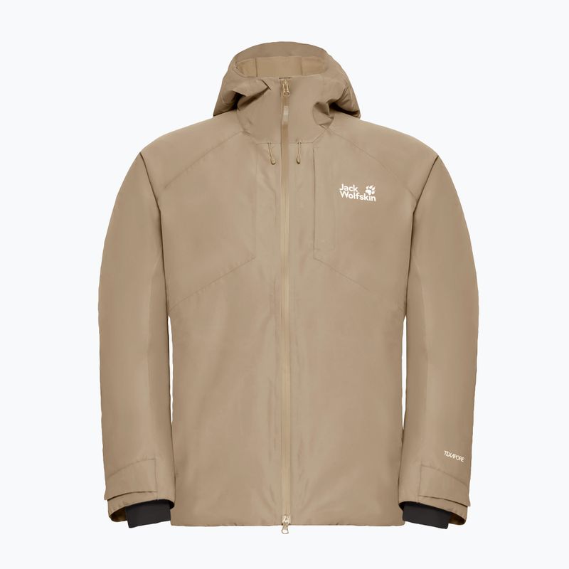 Vyriška pūsta striukė Jack Wolfskin Icecape 2 l Down Ins Rds hazel wood 7