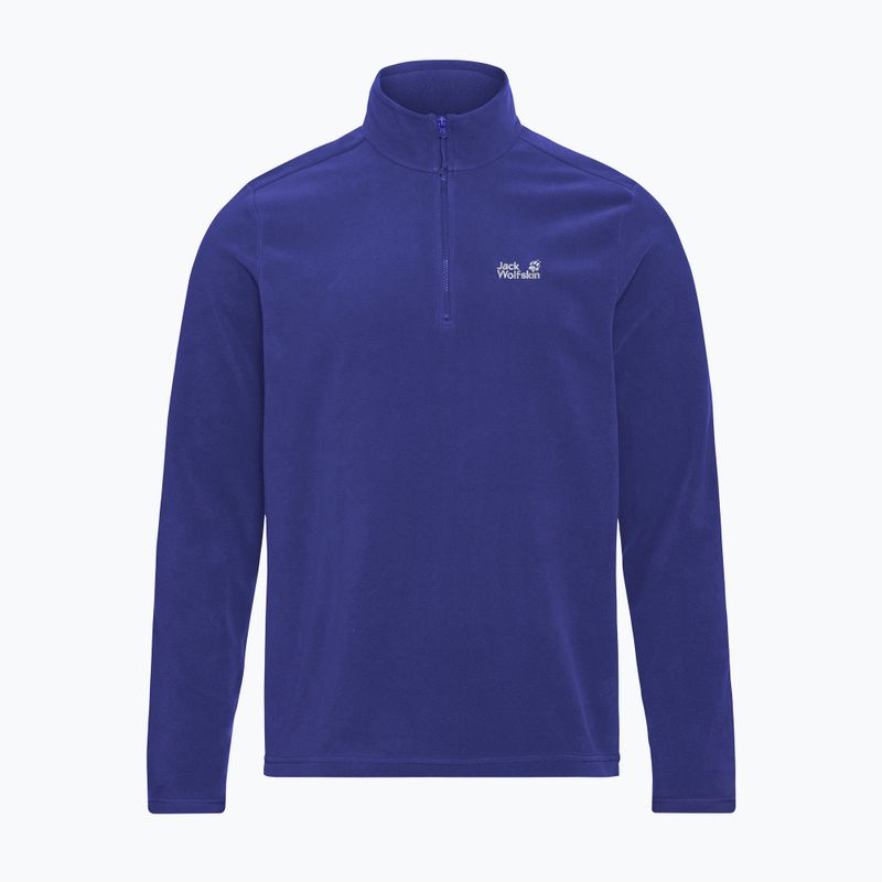 Vyriškas flisinis džemperis Jack Wolfskin Taunus 100 Full Zip glow ink 5