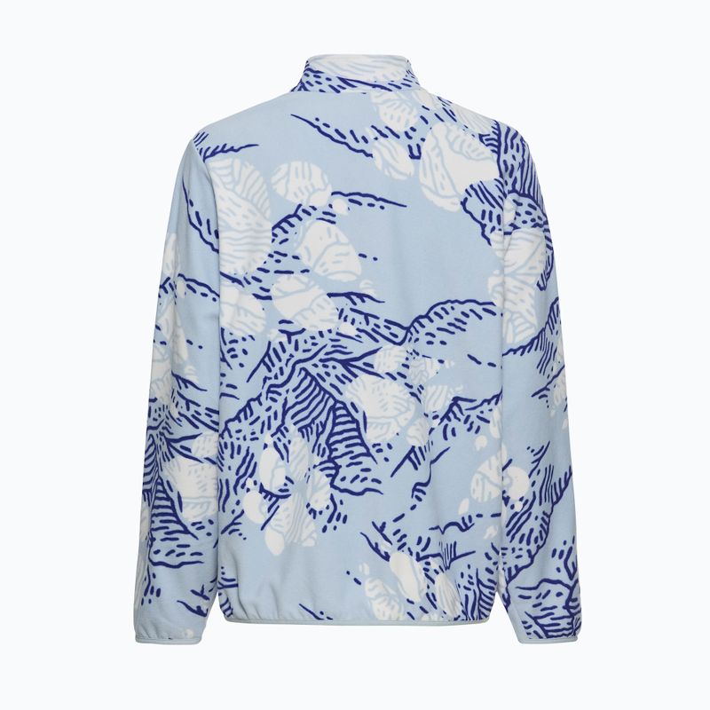 Moteriškas flisinis džemperis Jack Wolfskin Paw Era 100 Orint Half Zip paw crystal blue 8
