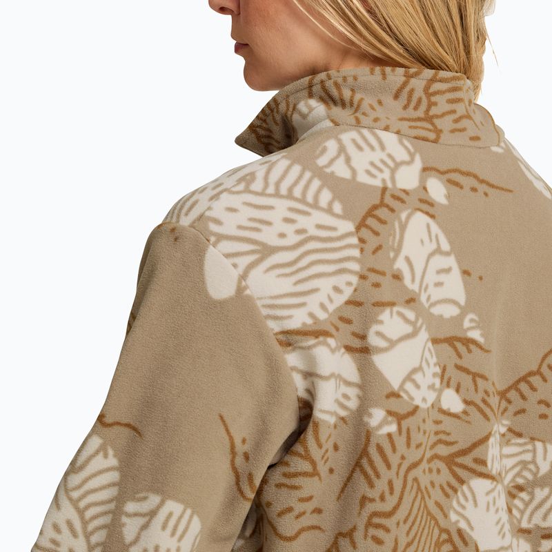 Moteriškas flisinis džemperis Jack Wolfskin Paw Era 100 Orint Half Zip paw hazel wood 5