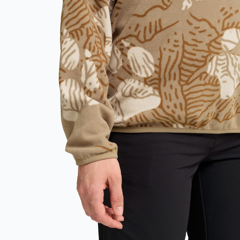 Moteriškas flisinis džemperis Jack Wolfskin Paw Era 100 Orint Half Zip paw hazel wood 6
