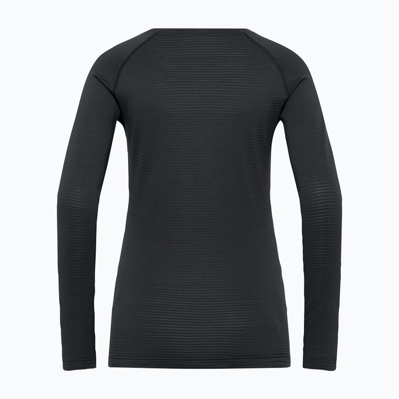 Moteriškas termo džemperis Jack Wolfskin Infinite Warm LS black 4