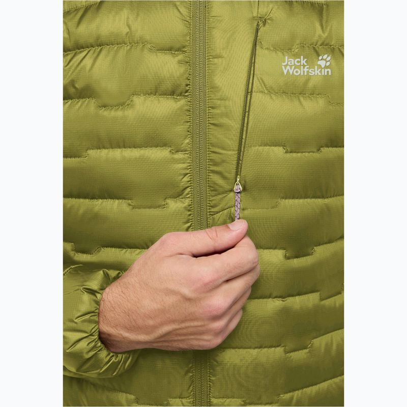 Vyriška pūsta striukė Jack Wolfskin Passamani Down Hoody khaki green 3