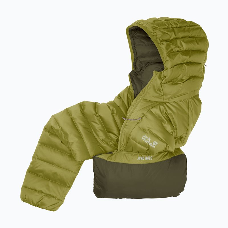 Vyriška pūsta striukė Jack Wolfskin Passamani Down Hoody khaki green 9
