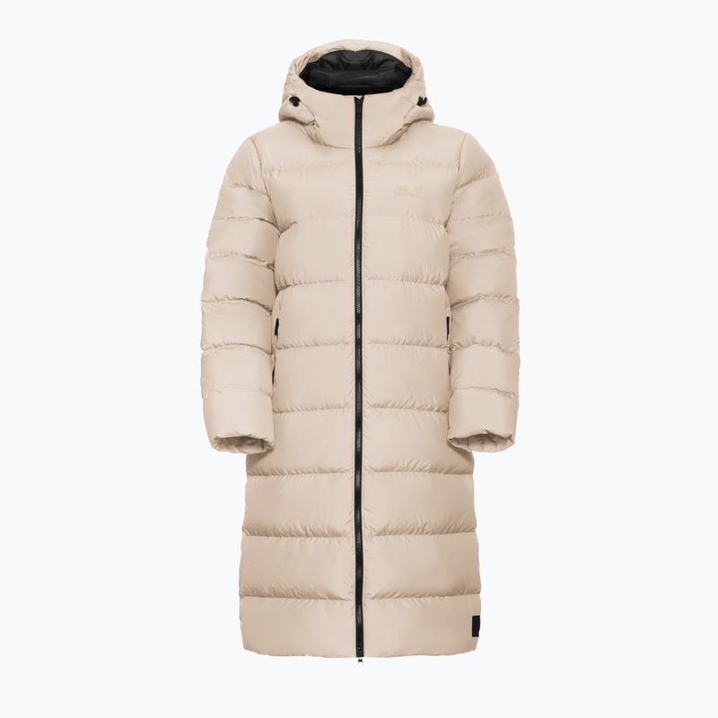 Moteriškas pūstas paltas Jack Wolfskin Frozen Palace Coat oyster 7