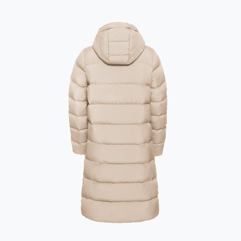 Moteriškas pūstas paltas Jack Wolfskin Frozen Palace Coat oyster 9