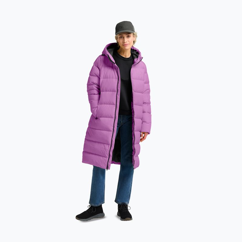 Moteriškas pūstas paltas Jack Wolfskin Frozen Palace Coat vivid orchid 3