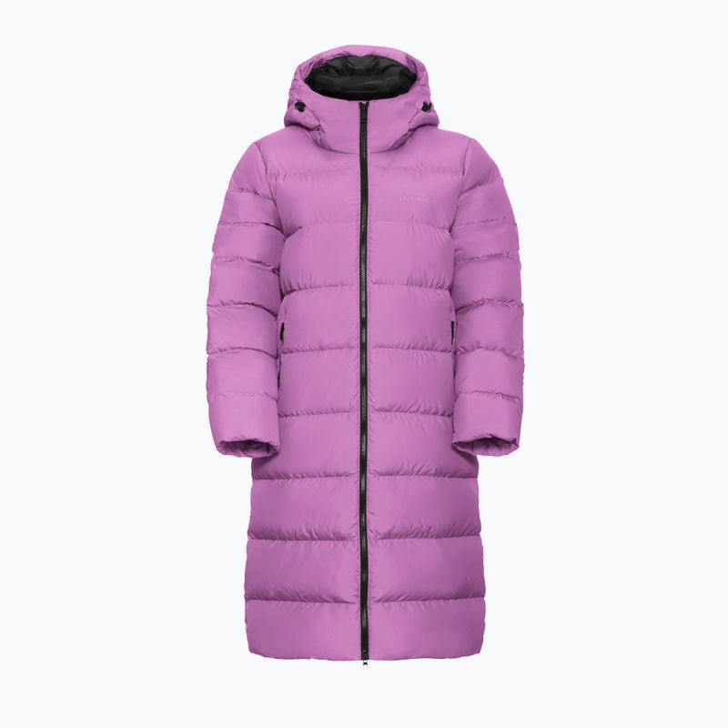 Moteriškas pūstas paltas Jack Wolfskin Frozen Palace Coat vivid orchid 7