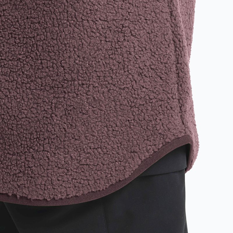 Moteriškas flisinis džemperis Jack Wolfskin High Curl Coat sheer plum 6