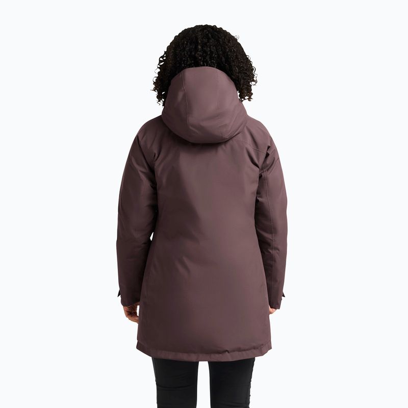 Moteriška pūsta striukė Jack Wolfskin Icecape 2L Down Ins Rds sheer plum 3