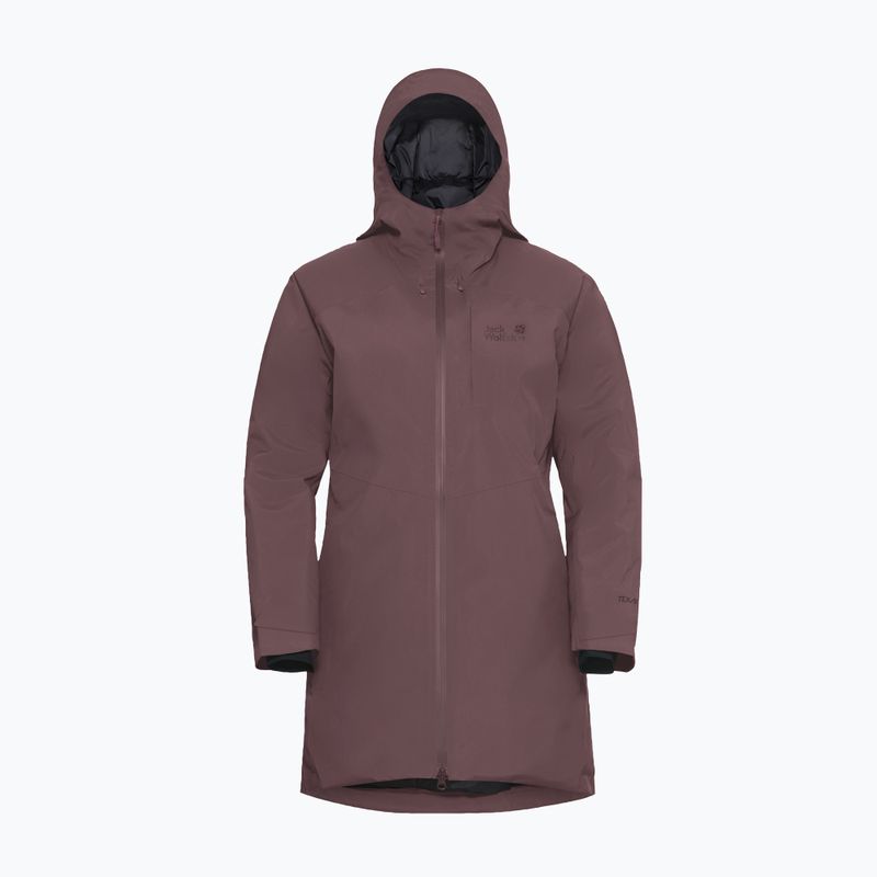 Moteriška pūsta striukė Jack Wolfskin Icecape 2L Down Ins Rds sheer plum 7
