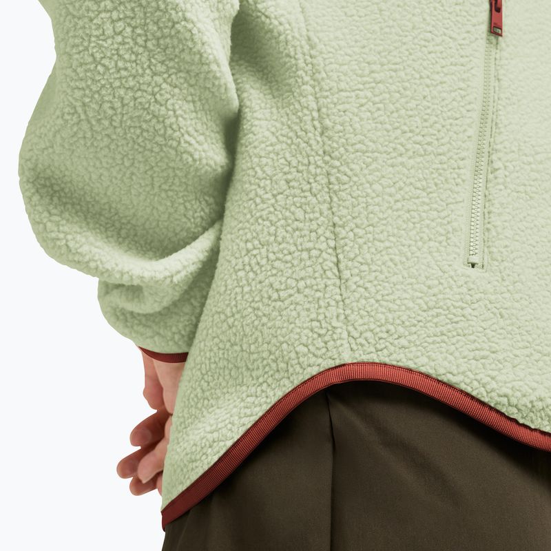 Moteriškas flisinis džemperis Jack Wolfskin Lite Curl Full Zip melon 6