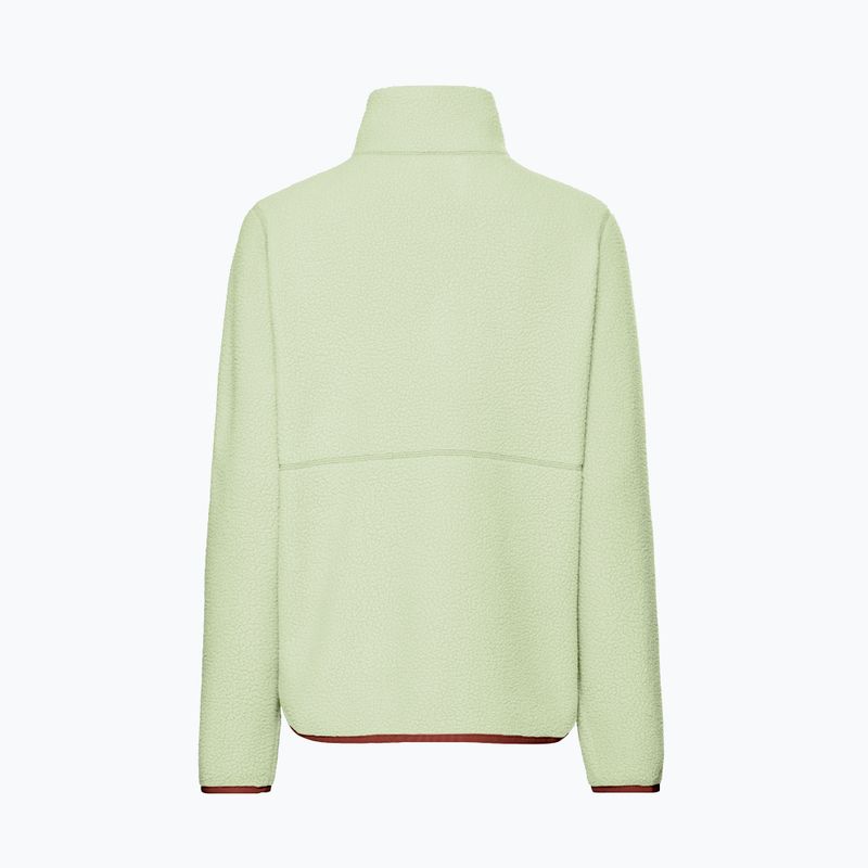 Moteriškas flisinis džemperis Jack Wolfskin Lite Curl Full Zip melon 8