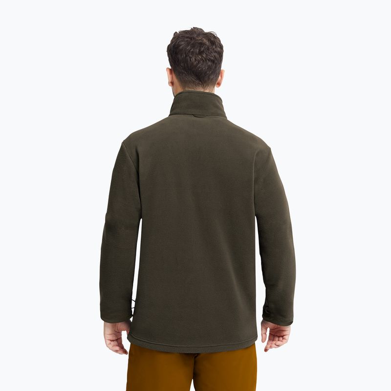 Vyriškas flisinis džemperis Jack Wolfskin Taunus 200 Full Zip obsidian moss 3