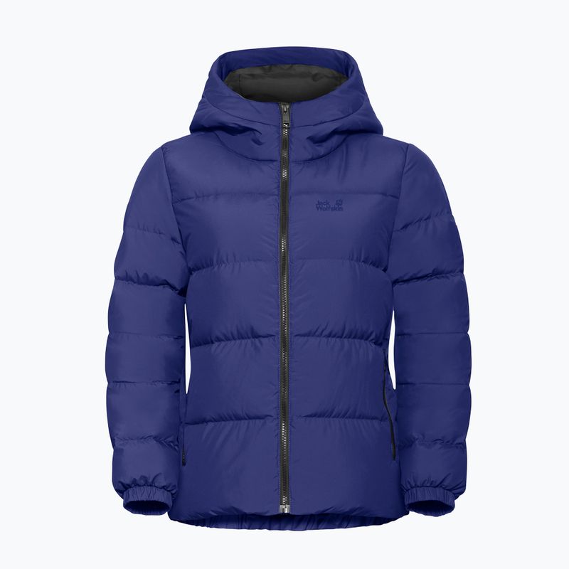 Moteriškas pūstas paltas Jack Wolfskin Frozen Palace glow ink 7