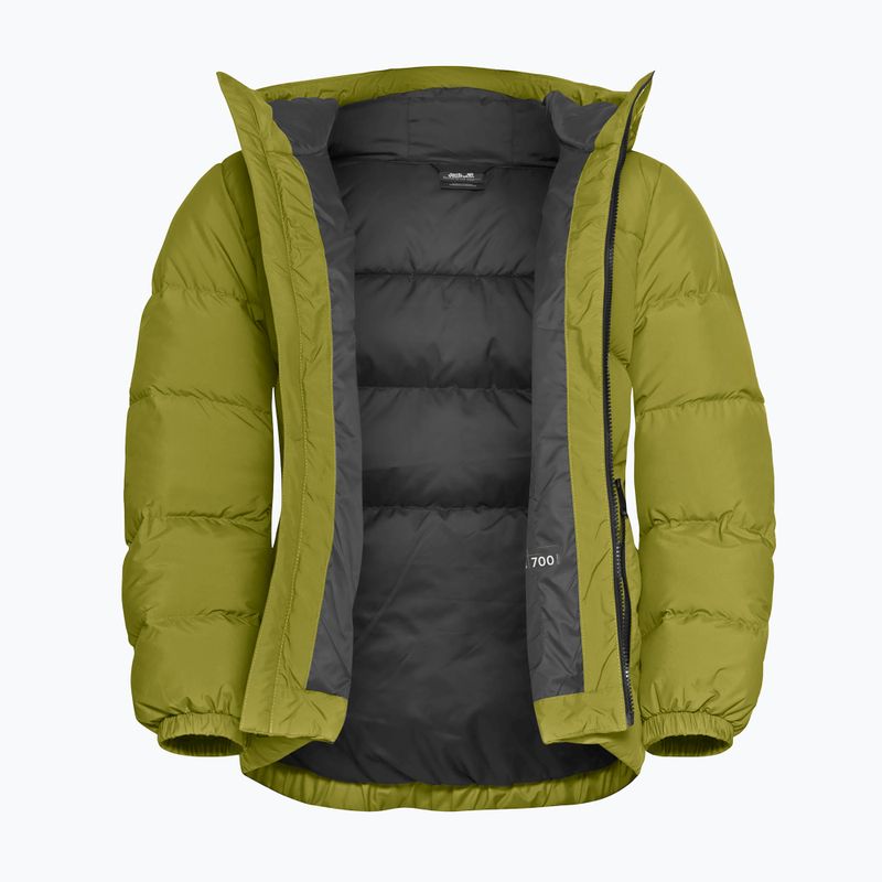 Moteriškas pūstas paltas Jack Wolfskin Frozen Palace khaki green 9