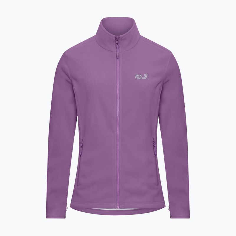Moteriškas flisinis džemperis Jack Wolfskin Taunus 100 Full Zip vivid orchid 7