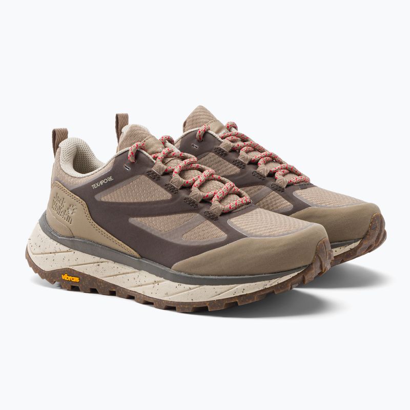 Jack Wolfskin moteriški Terraventure Texapore trekingo batai beige 4051631_5294 5