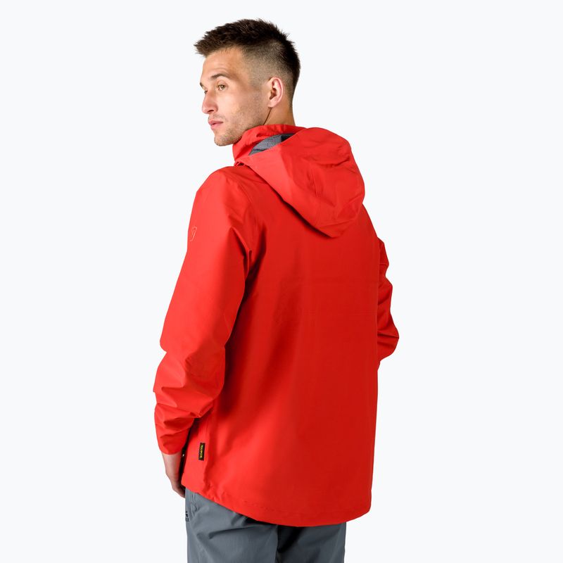 Jack Wolfskin vyriška hardshello striukė Evandale red 1111131_2206 3