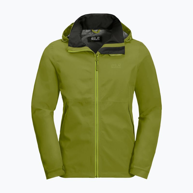 Jack Wolfskin vyriška hardshello striukė Evandale green 1111131_4131 4