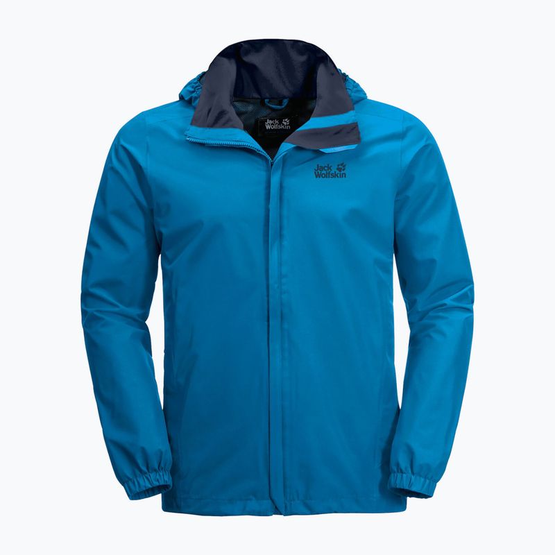 Jack Wolfskin vyriška striukė nuo lietaus Stormy Point, mėlyna 1111141_1361 5