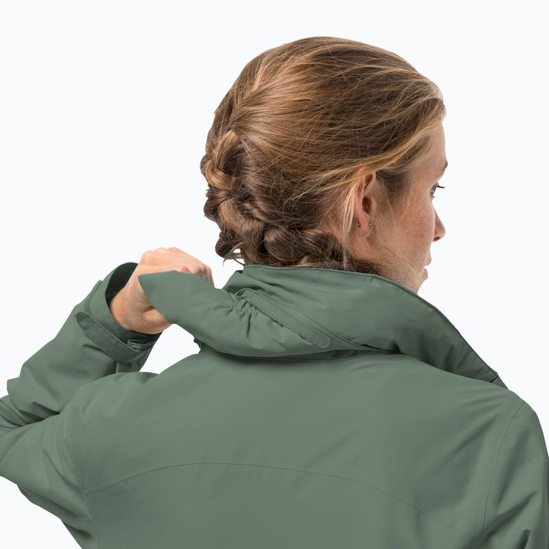 Jack Wolfskin moteriška hardshell striukė Evandale green 1111191_4311 4