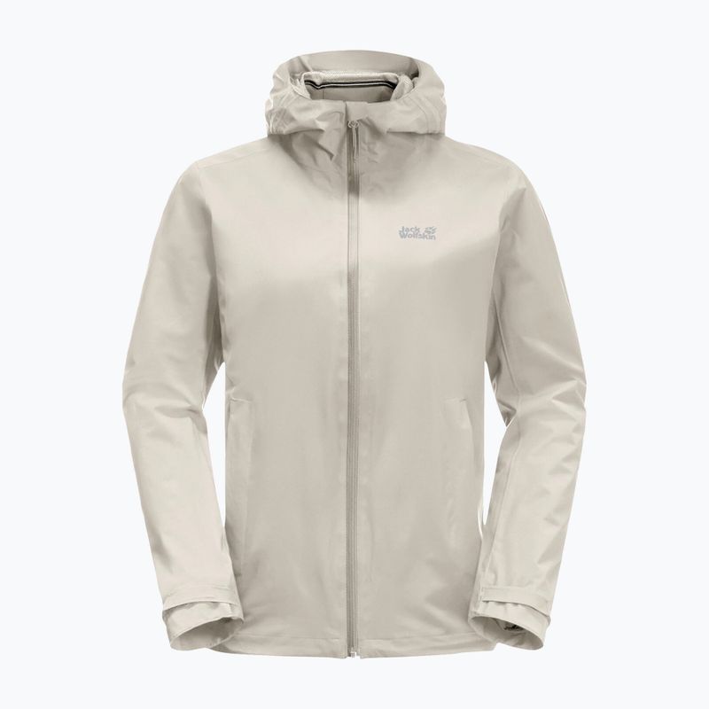 Jack Wolfskin moteriška hardshell striukė Pack & Go Shell pilka 1111514_6260 10