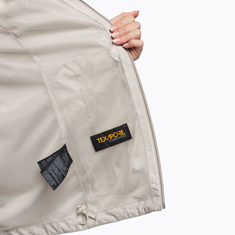 Jack Wolfskin moteriška hardshell striukė Pack & Go Shell pilka 1111514_6260 9