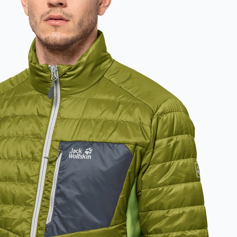 Jack Wolfskin vyriška pūkinė striukė Routeburn žalia 1205415_4131 3