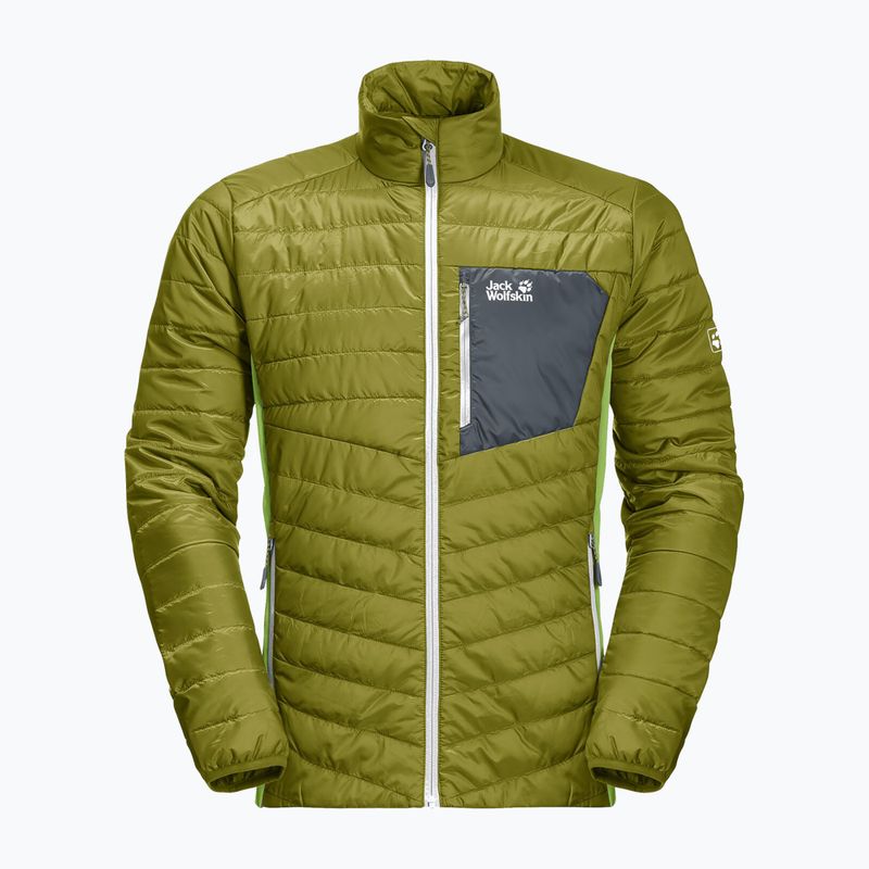 Jack Wolfskin vyriška pūkinė striukė Routeburn žalia 1205415_4131 5