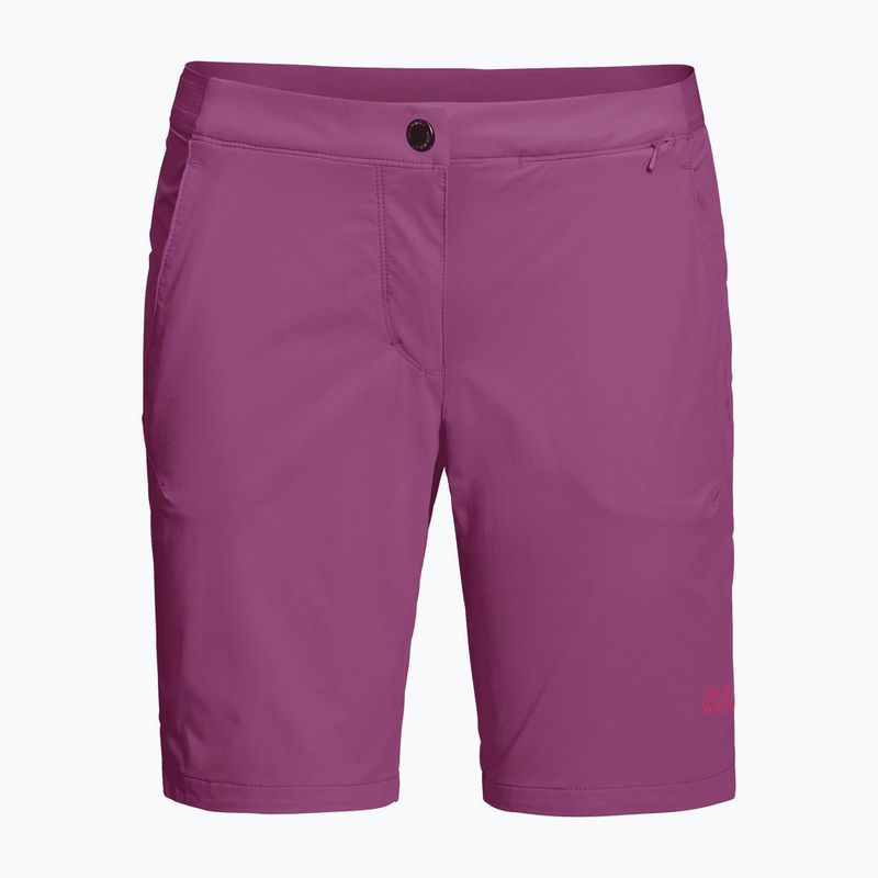 Jack Wolfskin Hilltop Trail moteriški trekingo šortai violetinės spalvos 1505461_2094 9