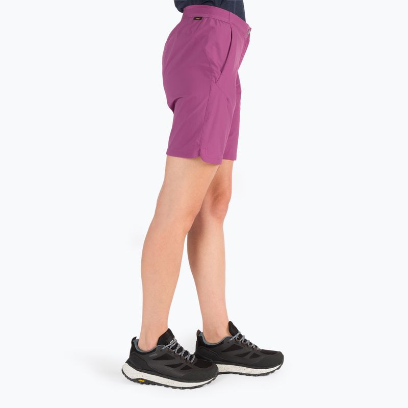 Jack Wolfskin Hilltop Trail moteriški trekingo šortai violetinės spalvos 1505461_2094 2