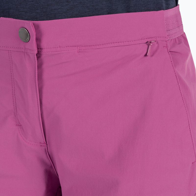 Jack Wolfskin Hilltop Trail moteriški trekingo šortai violetinės spalvos 1505461_2094 7