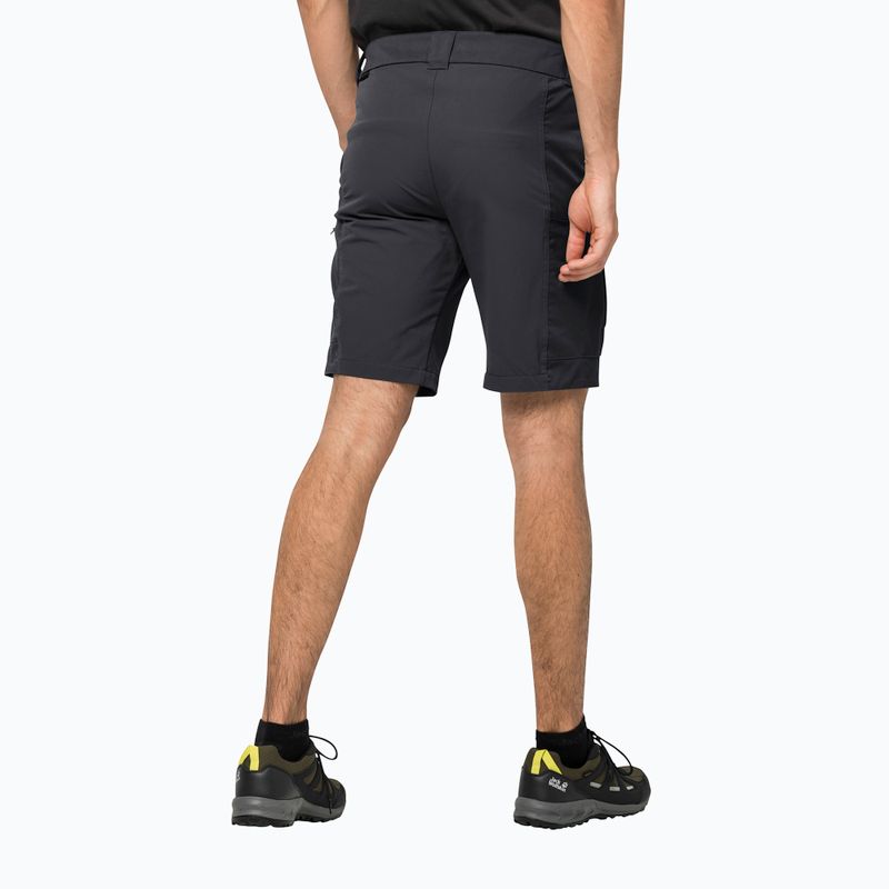 Jack Wolfskin Activate Tour vyriški trekingo šortai juodi 1507441 2