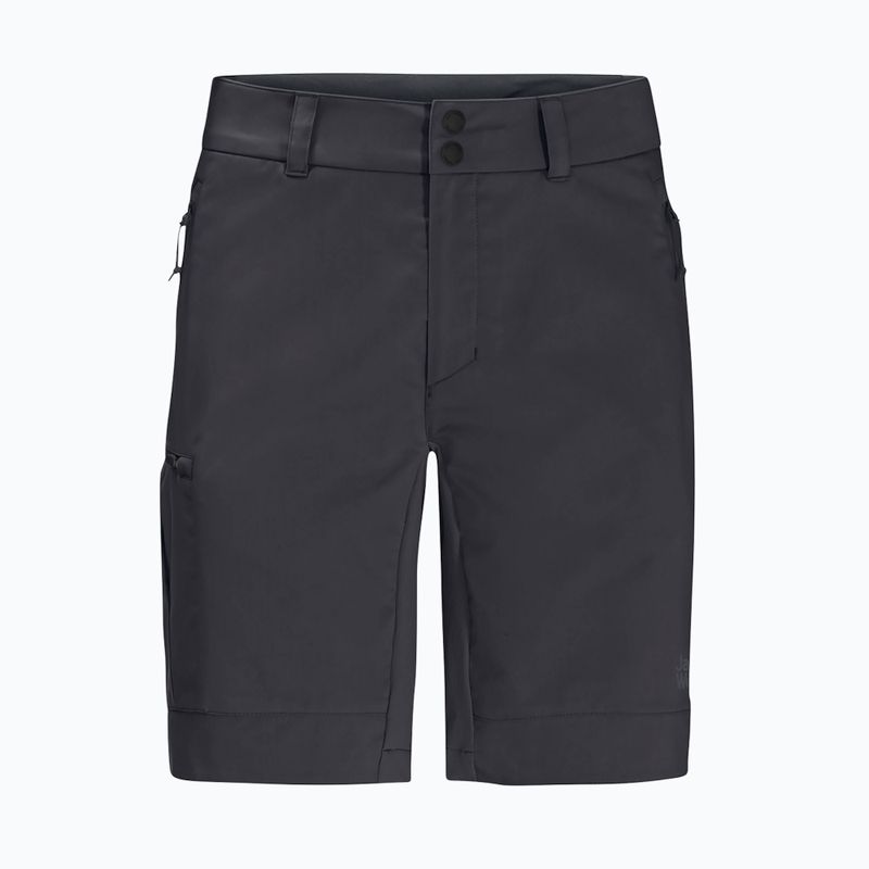 Jack Wolfskin Activate Tour vyriški trekingo šortai juodi 1507441 5