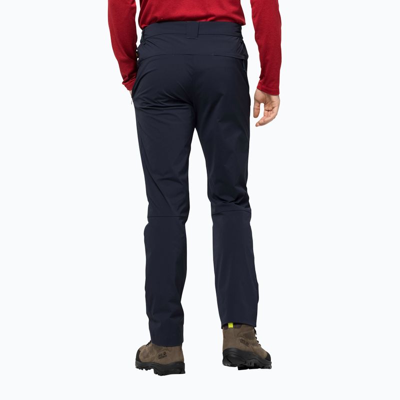 Jack Wolfskin Peak vyriškos softshello kelnės tamsiai mėlynos 1507491_1010 2